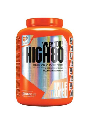 High Whey 80 2270 g /75 servings/ Apple Strudel Extrifit (292285423)