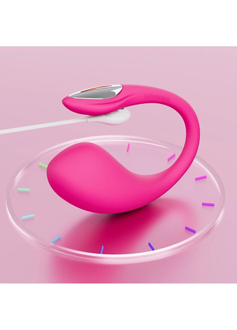 Смарт-виброяйцо Lush 4, очень мощная, быстрая зарядка, LED-подсветка - CherryLove Lovense (366962604)