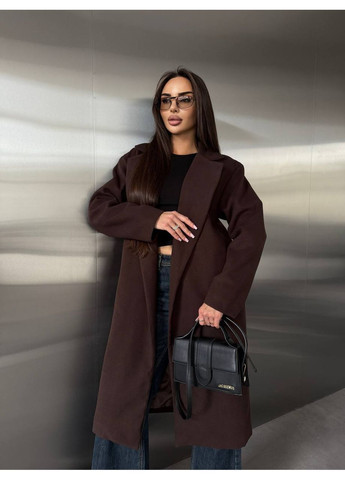 Темно-коричневое демисезонное Женское пальто Asi.Store.ua