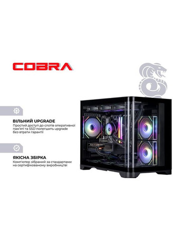 Комп'ютер Gaming (A99X.32.S1.96XT.22109W) Cobra (357210211)