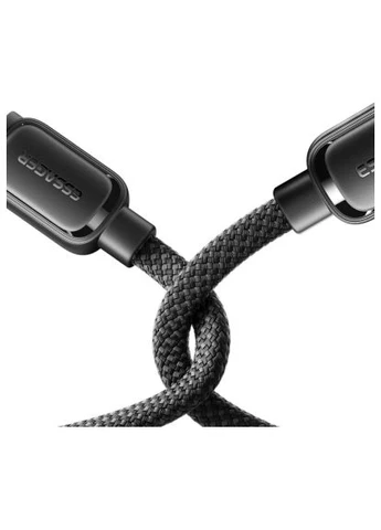 Дата кабель (EXCTT1-TD01-P) Essager USB-C to USB-C 1.0m 100W black (401161197)