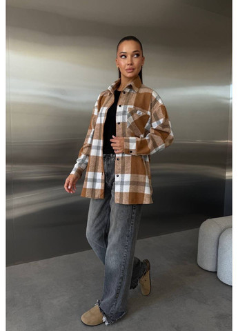 Коричневая рубашка Osoblyva