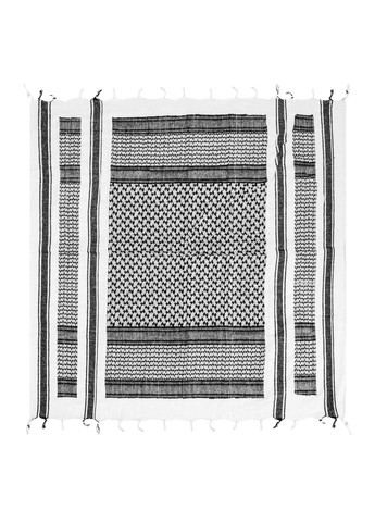 Пов'язка універсальна Шемаг Білий/чорний Mil-Tec (330613422)