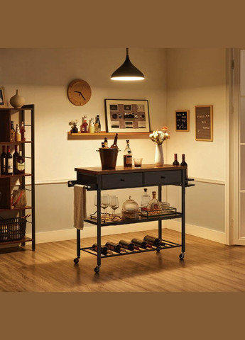 Стелаж візок Cosmo кухонний в стилі Loft Leobert (301865707)