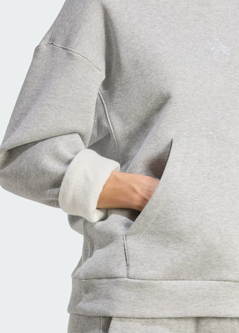 Худи ALL SZN Holiday Glitter Fleece Loose adidas (364686583)