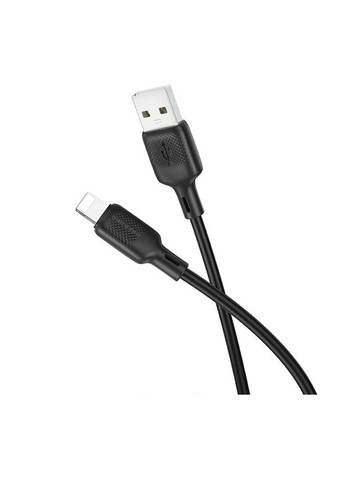 Зарядний кабель USB-Lightning для iPhone / Провід шнур юсб лайтнінг для зарядки айфона Apple пристроїв 3м Borofone (360631734)