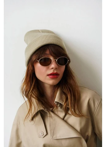 Шапка унісекс біні Oversize Rib – рубчик JUGO STREET Beanie Rib (378006682)