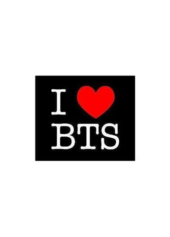 Чашка з принтом Bangtan Boys i love BTS BTS.02.09 Кружка керамічна 0,33 GeekLand (378961647)