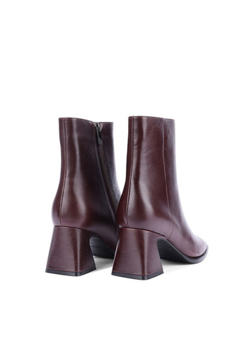 Жіночі Черевики 8099-0611 Бордовий Шкіра MIRATON (365434695)