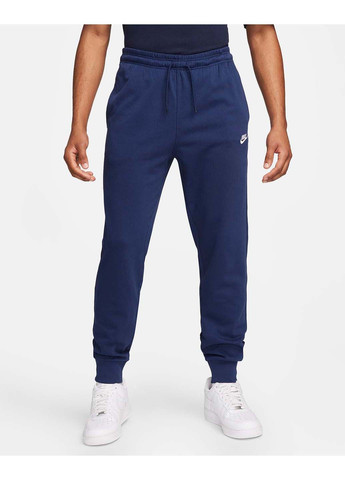 Синие спортивные демисезонные брюки Nike
