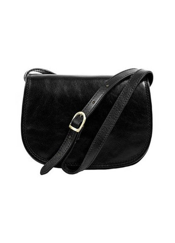 Кожаная сумка женская кроссбоди Time Resistance 5233201 Moonfleet — черная No Brand (298808511)