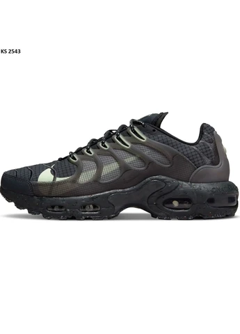 Чорні літні кросівки nike air max tn terrascape plus black barely volt найк аір макс тн плюс No Brand