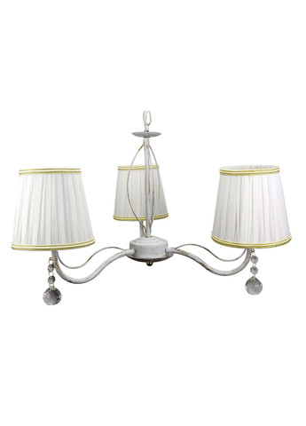 Люстра підвісна на 3 лампочки 25391 Білий 40-58х50х50 см. Sunnysky (364496267)