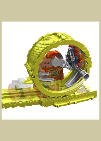 Трек Monster Trucks Power Smashers Заряжай и преследуй (HXT05) Hot Wheels (330057698)