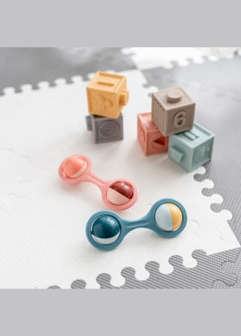 CANPOL Погремушка Штанга с подвижными элементами розовая 56/153_pin Canpol Babies (300075088)