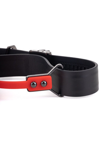 Шкіряний кляп з 2-ма насадками Ball-Gag & Gag-bite Set – Black Lockink (305589981)