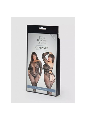 Боді Captivate чорний, розмір Plus Size (EU: 46-52) Fifty Shades of Grey (347313014)