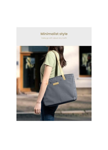 Сумка на плечо женская через плечо для ноутбука шоппер Versatile-T23 Laptop Tote Bag Серый ish Blue 16 Inch/18L (T23L1B1) tomtoc (302009247)