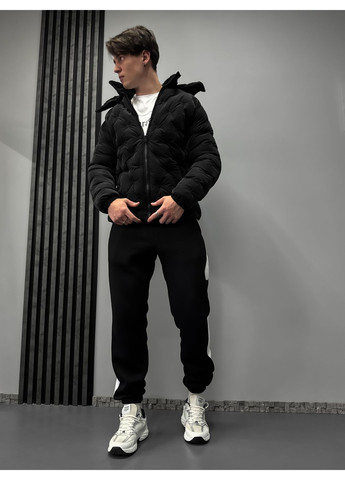 Чорний зимній Пуховик Seventy.Eight