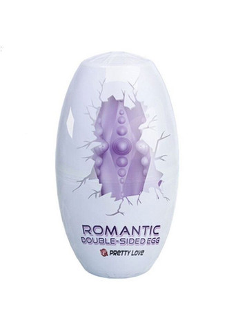 Яйцо мастурбатор "Romantic Double-Sided EGG" Pretty Love от Baile LyBaile (296792571)