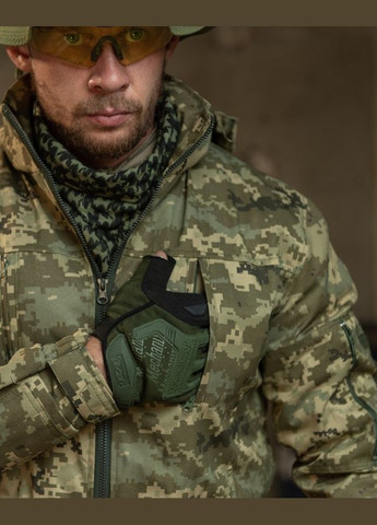 Тактический костюм Горка на флисе с пропиткой пиксель No Brand