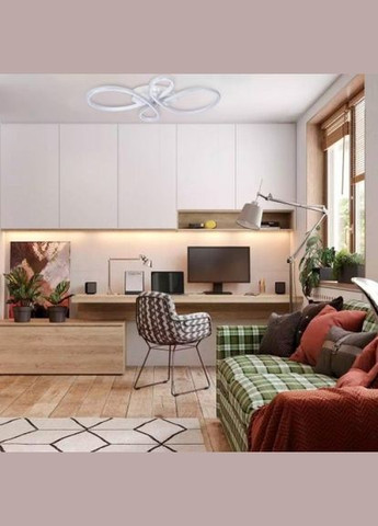 Светодиодная люстра AL6530ARD FABIO S 60Вт белый (80495) Ardero (316303962)