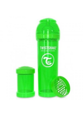 Пляшечка для годування Twistshake антиколиковая 330 мл, зеленая (268145753)