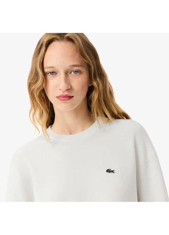 Белый демисезонный джемпер джемпер Lacoste