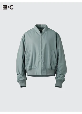 Бомбер-блузон оверсайз Uniqlo (386159487)