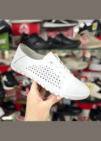 Білі весняні кеди Wollen