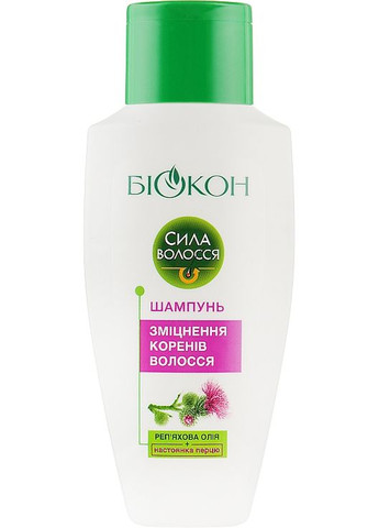 Шампунь "Зміцнення коренів волосся" - Біокон Сила Волосся 215ml (80299-31819) Биокон (368611732)
