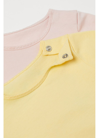 Комбинированная летняя набор футболки (2шт) H&M