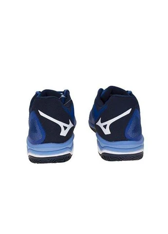 Синій чоловічі кросівки shoe wave exceed light clay синій демісезон Mizuno