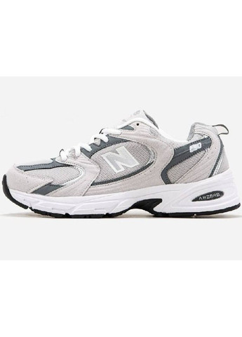 Сірі Осінні кросівки чоловічі new balance 530 grey white нью беланс 530 No Brand