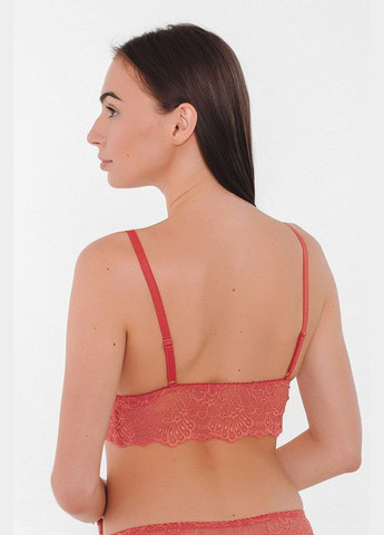 Помаранчевий бралетт мереживний бралет без кісточок Euphoria без кісточок поліамід, еластан
