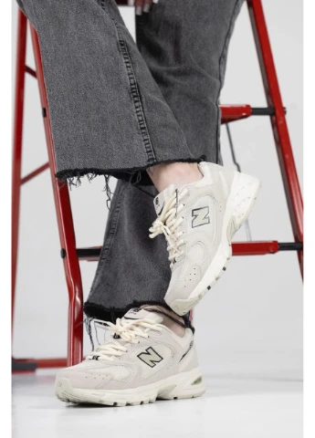 Бежеві Осінні кросівки чоловічі New Balance 530 Ivory MR530SH Нью Беланс 530