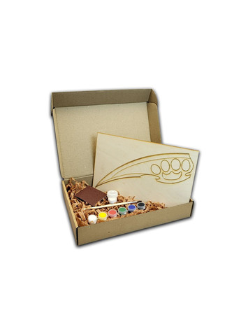 Ніж Кастет Ніндзя із фанери Набір №12 KOGOTOK (335056259)