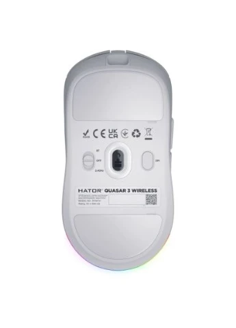 Мишка Quasar 3 Wireless White (HTM731) Hator (396668822)