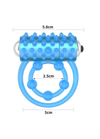 Віброкільце подвійне на член Lumino Play "vibrating penis ring" (світяться у темряві) Lovetoy (301417076)