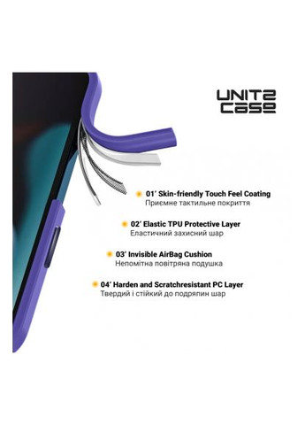 Чехол для мобильного телефона (ARM69984) ArmorStandart UNIT2 Apple iPhone 15 Pro Lavander (326588342)
