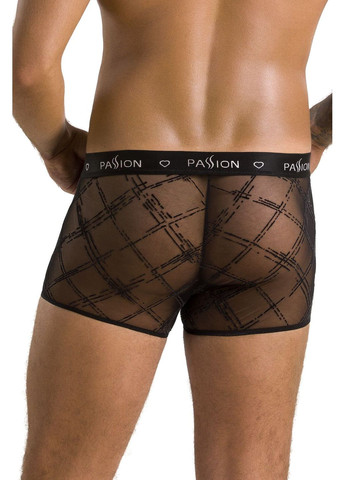 Мужские прозрачные боксеры Short James XXL/XXXL, черные, сетка Passion (297587234)