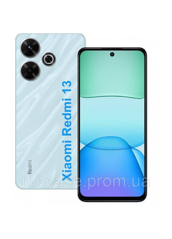 Чохол-книжка для Redmi 13 Чорний магніт шнурок Xiaomi (322145939)