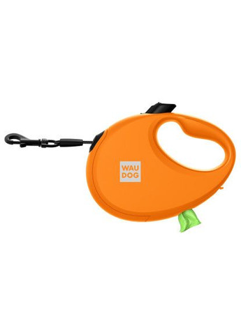 Поводок для собак R-leash с контейнером для пакетов L до 40 кг 5 м (26294) WAUDOG R-leash з контейнером для пакетів L до 40 кг 5 м п (366520570)