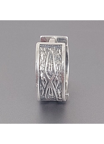 Моно серьга мужская серебряная Паук диаметр 14 мм No Brand (355922017)