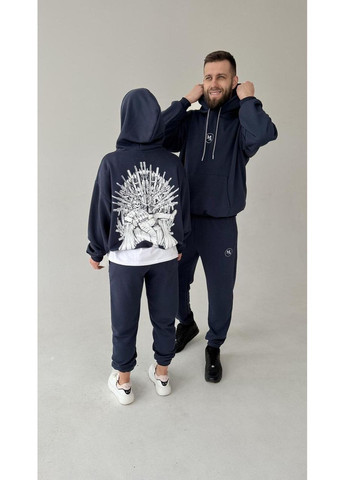 Худі мілітарі трон, без флісу, унісекс, колір графіт, розміри XXL No Brand (370217984)