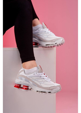 Белые демисезонные кроссовки мужские nike shox ride 2 x s найк шокс No Brand