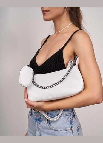 Женская сумка «Лойс» белая (крокодил) Guris (354721648)