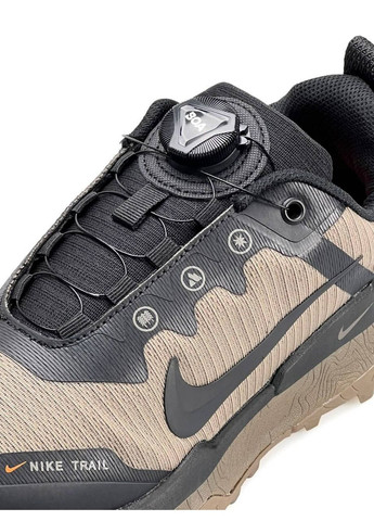 Коричневі Осінні кросівки чоловічі nike No Brand Wildhorse 8 Sand Black