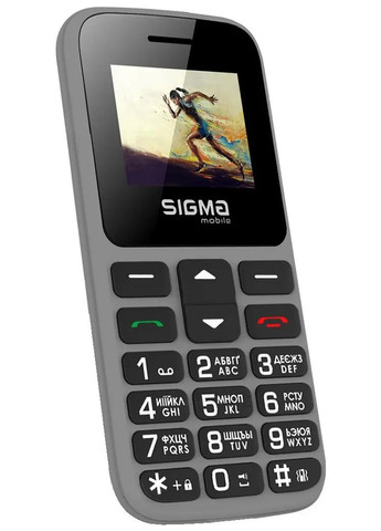 Телефон Comfort 50 CF113 HIT2020 Grey UA UCRF Sigma (330029704)