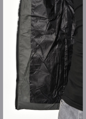 Сіра демісезонна куртка чоловiча демicезонна сірого кольору Let's Shop